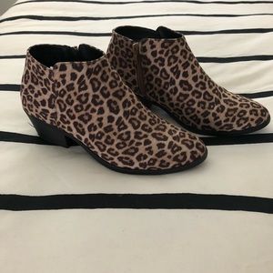 Cheetah Booties - Size 8.5